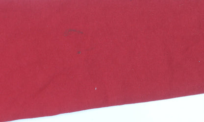 Mens UK Size XS DOMYOS Red Full Zip Hoodie