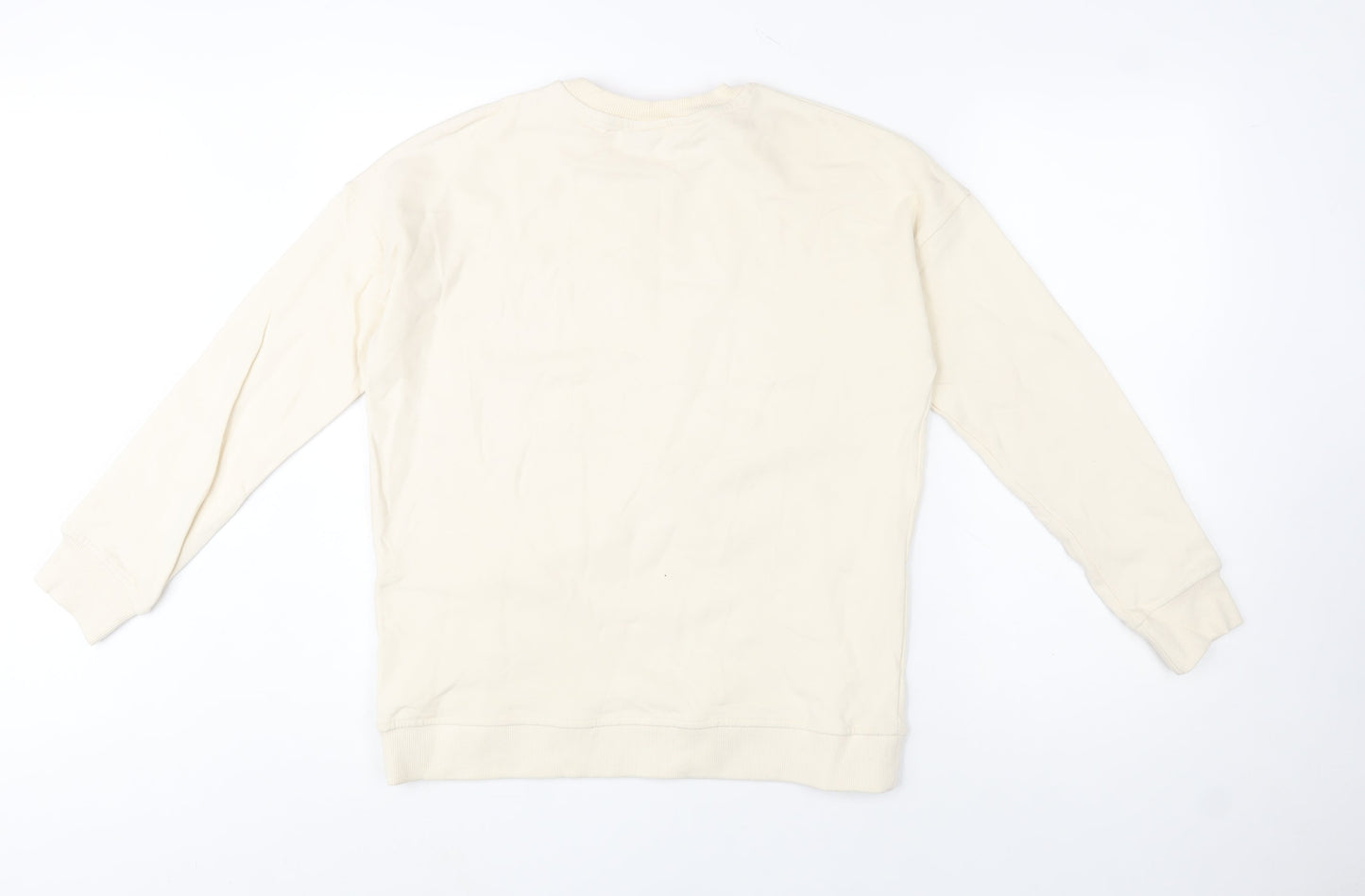 Womens UK Size 8 Disney Beige Pullover Sweatshirt