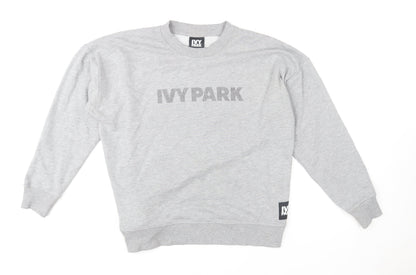Mens UK Size M IVY PARK Grey Pullover Sweatshirt
