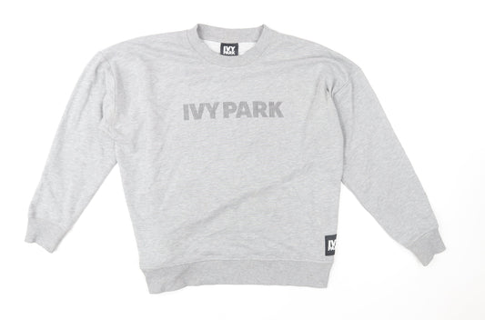 Mens UK Size M IVY PARK Grey Pullover Sweatshirt