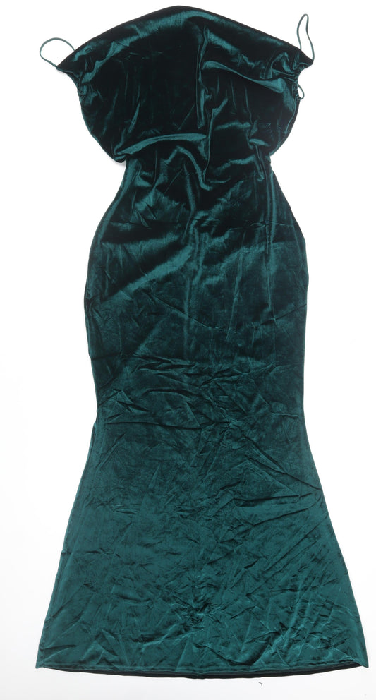 Womens UK Size 14 PRETTYLITTLETHING Slip Dress
