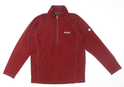 Mens UK Size L Regatta Red Pullover Sweatshirt