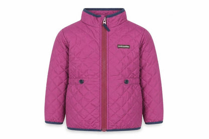 Girls UK Size 6 Years Muddy Puddles Pink Quilted Coat