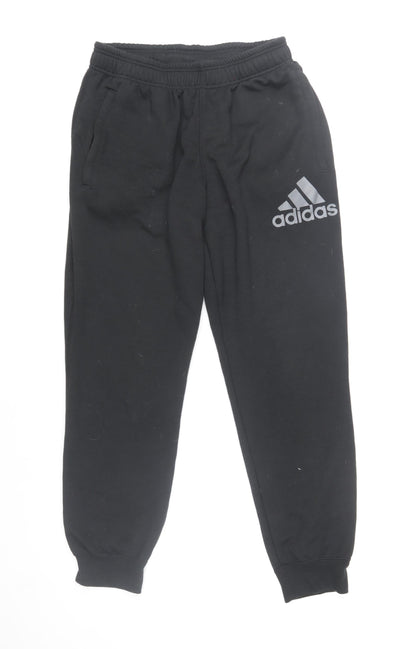 Adidas Men Black Climalite Jogger Sweatpants Size M