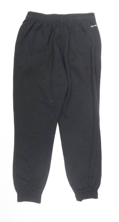 Adidas Men Black Climalite Jogger Sweatpants Size M