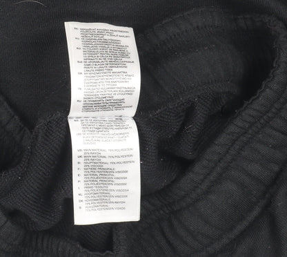 Adidas Men Black Climalite Jogger Sweatpants Size M