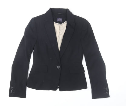 Womens UK Size 6 Marks and Spencer Black Basic Jacket