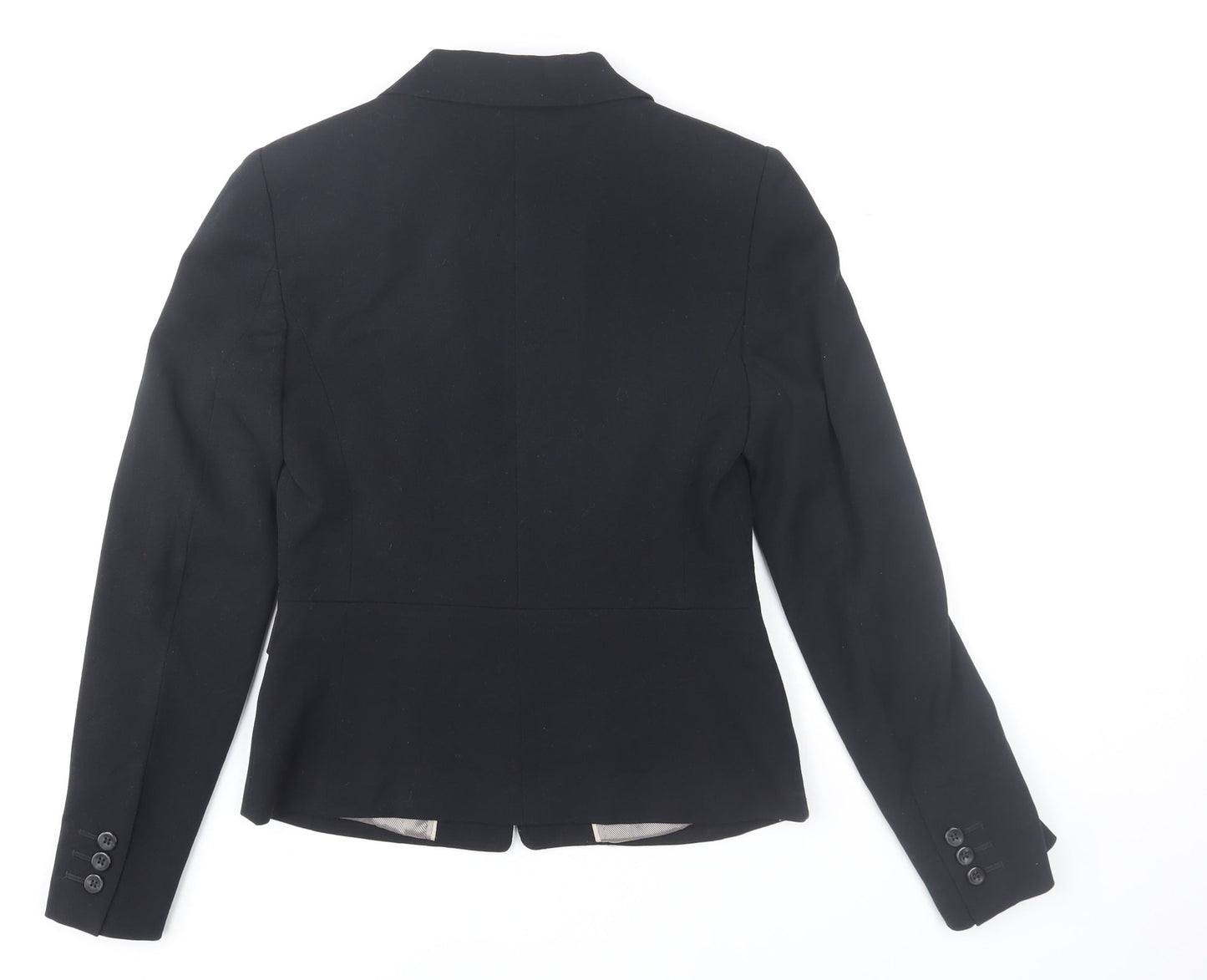 Womens UK Size 6 Marks and Spencer Black Basic Jacket