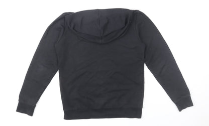 Boys UK Size 13-14 Years adidas Black Pullover Hoodie