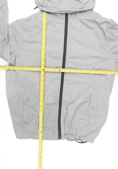 Mens UK Size M H&M Grey Windbreaker Coat