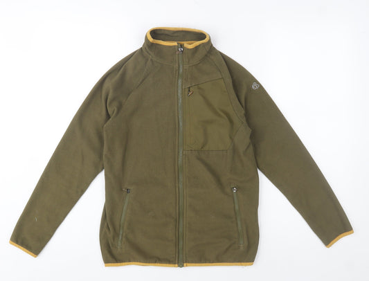 Boys UK Size 11-12 Years Craghoppers Green Fleece Jacket