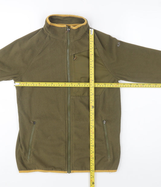 Boys UK Size 11-12 Years Craghoppers Green Fleece Jacket