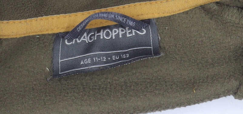 Boys UK Size 11-12 Years Craghoppers Green Fleece Jacket