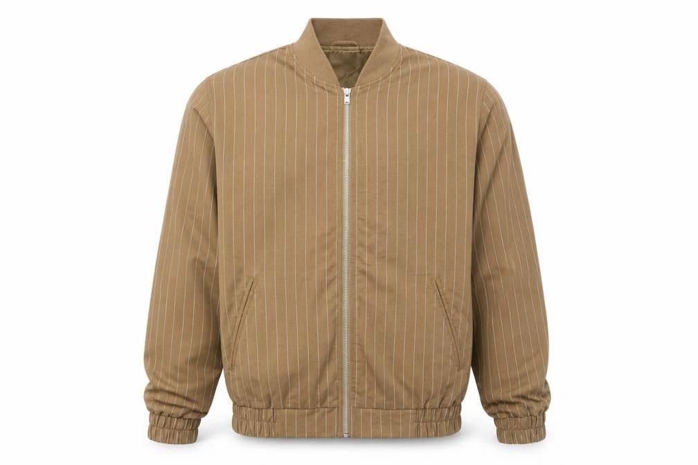 Mens UK Size S ASOS Brown Bomber Jacket
