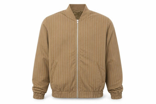 Mens UK Size S ASOS Brown Bomber Jacket