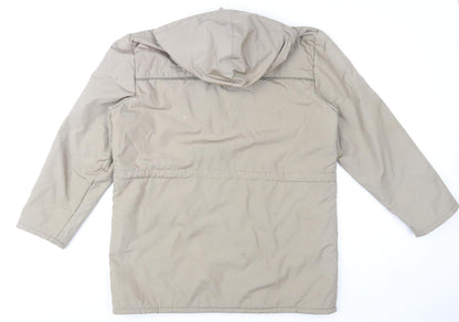 Mens UK Size M Marks and Spencer Beige Parka Coat