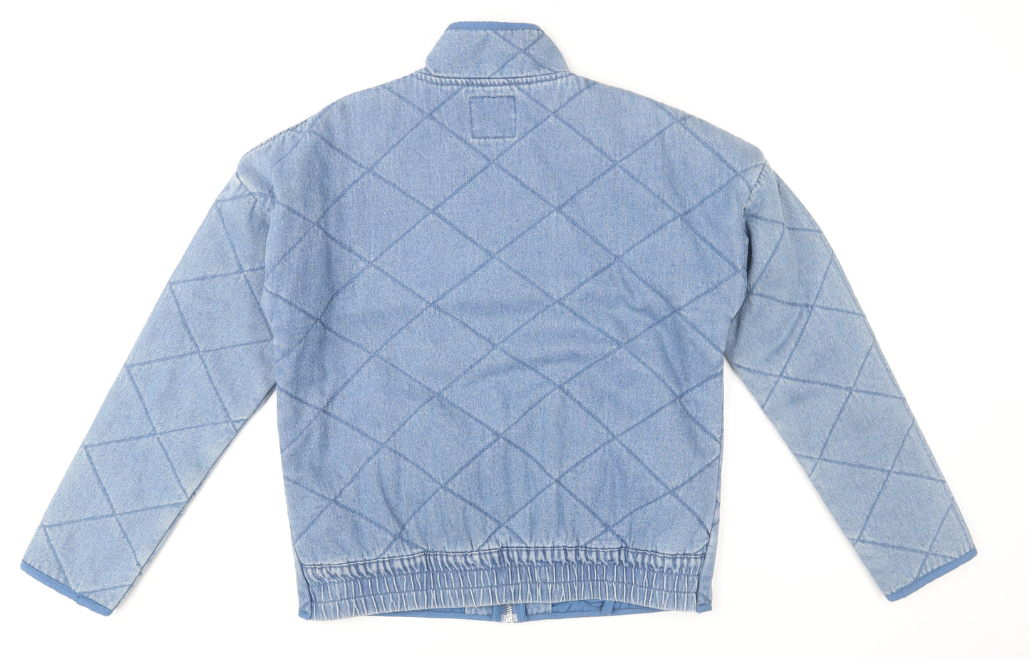 Mens UK Size XS NEXT Blue Quilted Coat