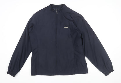 Womens UK Size 12 Reebok Blue Basic Jacket