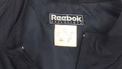 Womens UK Size 12 Reebok Blue Basic Jacket