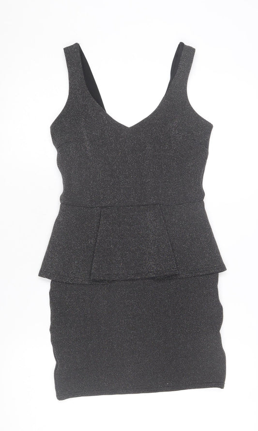 Womens UK Size 8 River Island Peplum Dress