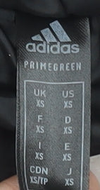 Adidas Men's Black XS Puffer Jacket Hooded Full Zip Winter Coat