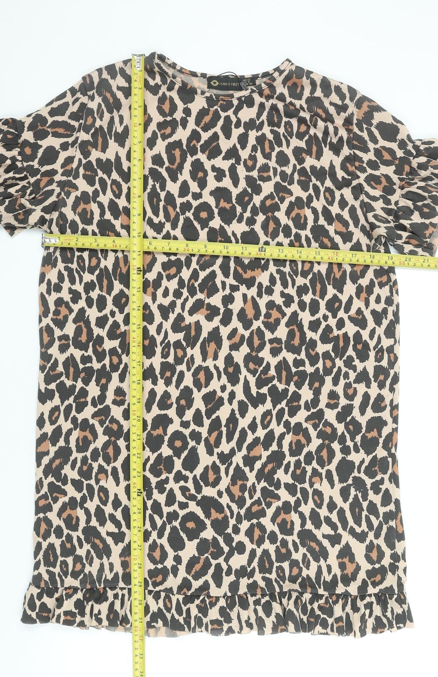 Womens UK Size 12 I SAW IT FIRST Shift Dress