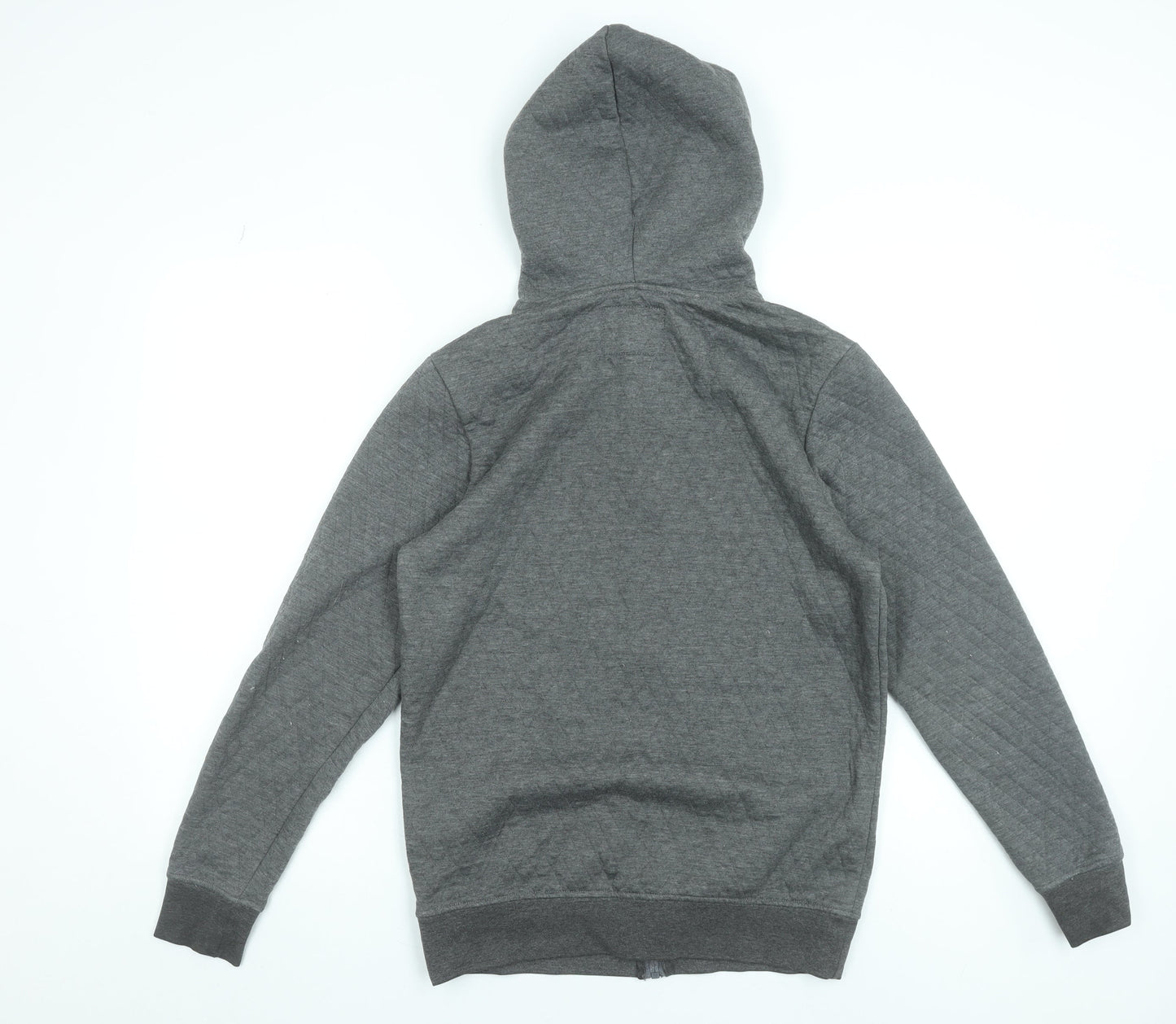 Mens UK Size S JACK & JONES Grey Full Zip Hoodie