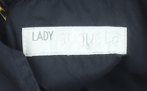 Womens UK Size 12 Lady Augusta Black Anorak Coat