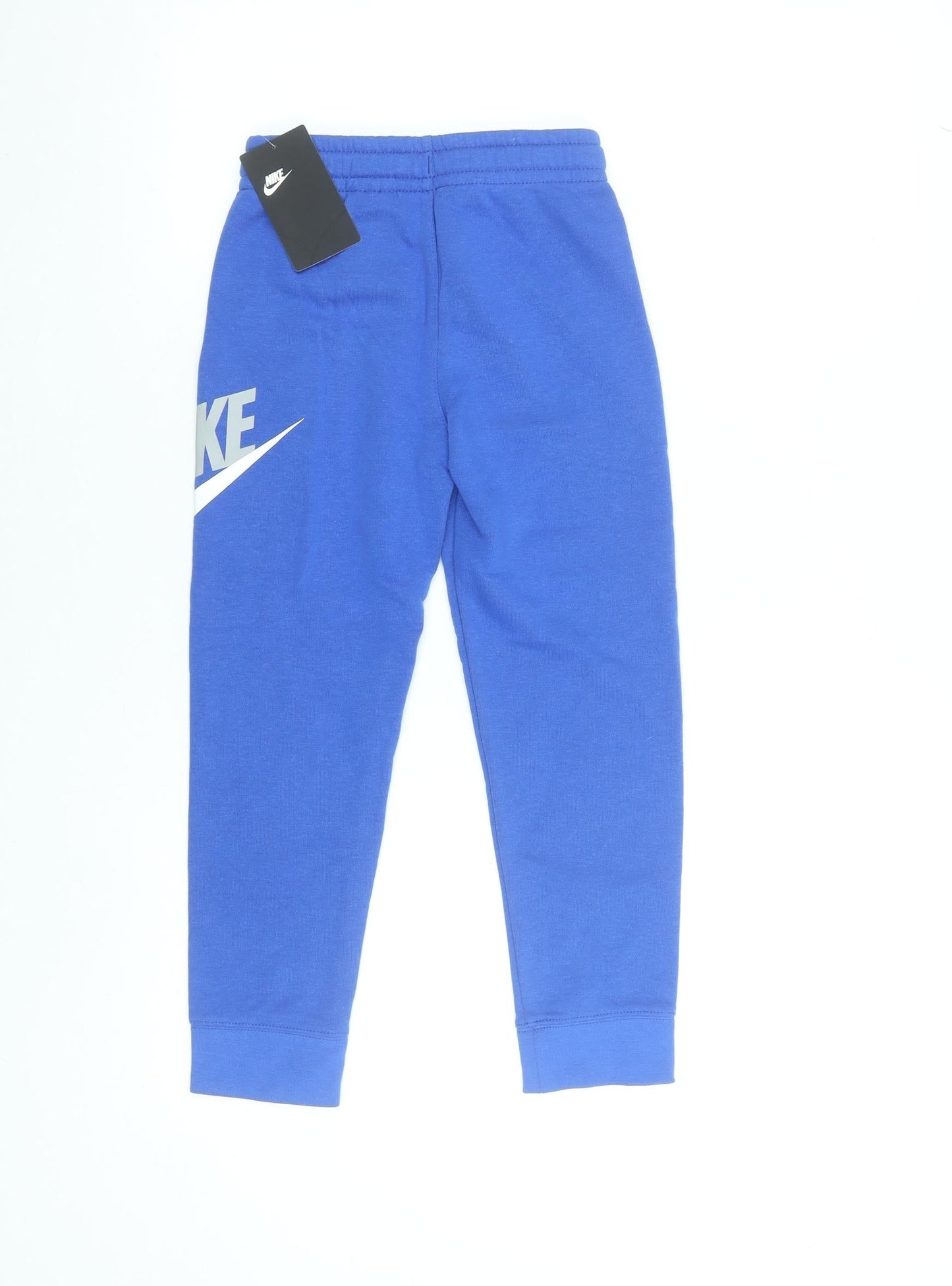 Boys UK Size 6 Years Nike Regular Fit Jogger Blue Trousers