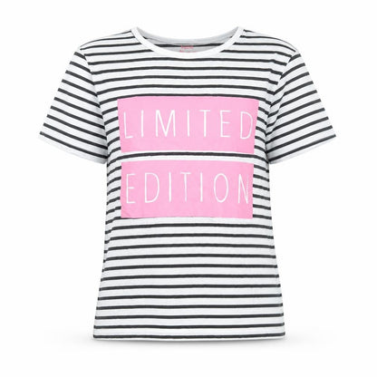 Girls UK Size 12-13 Years St. Bernard Black Basic T-Shirt