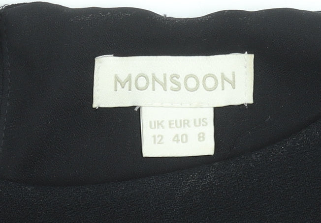 Womens UK Size 12 Monsoon Sheath Dress