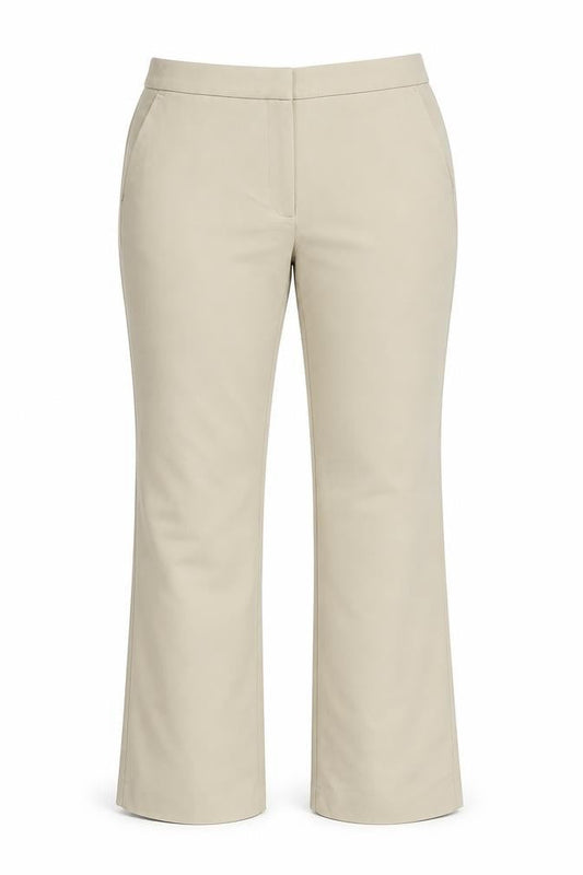 Womens UK Size 12 H&M Regular Fit Chino Beige Trousers