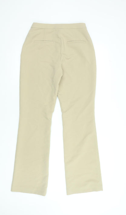 Womens UK Size 12 H&M Regular Fit Chino Beige Trousers