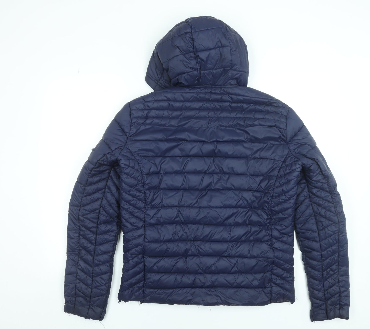 Mens UK Size S SoulCal & Co Blue Puffer Jacket