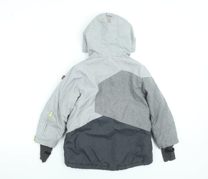 Boys UK Size 5 Years RESERVED Grey Puffer Jacket