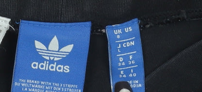 Womens UK Size 8 adidas  Ankle Black Leggings