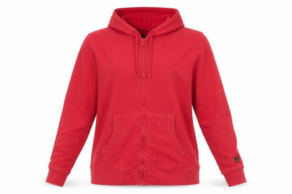 Womens UK Size XL Helly Hansen Red Full Zip Hoodie