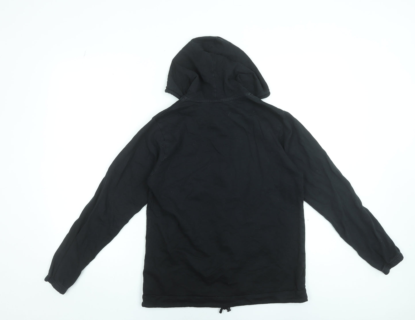 Mens UK Size M Tezenis Black Full Zip Hoodie