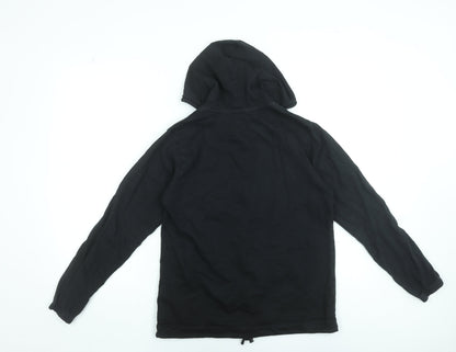 Mens UK Size M Tezenis Black Full Zip Hoodie