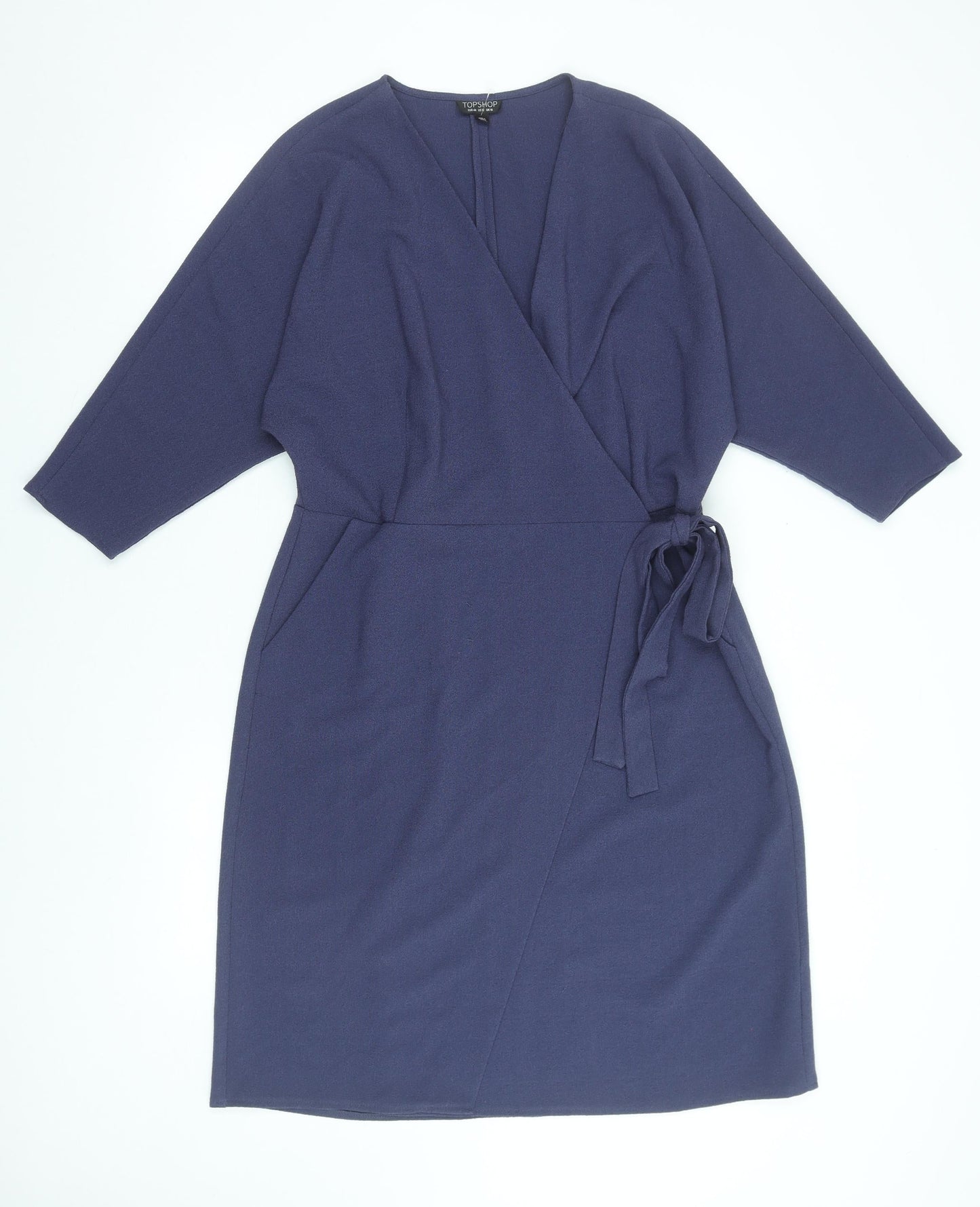 Womens UK Size 16 Topshop Wrap Dress
