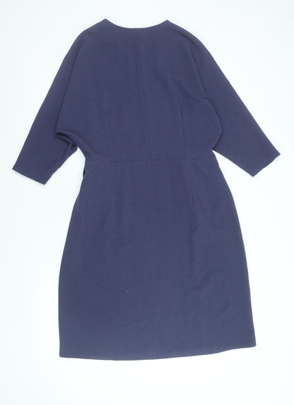 Womens UK Size 16 Topshop Wrap Dress