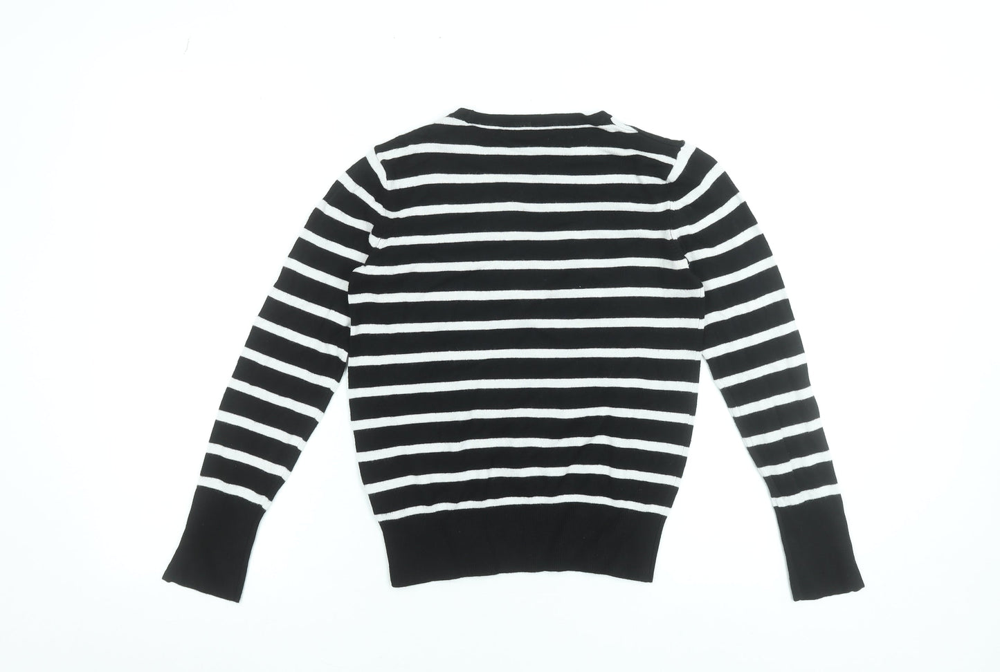 Womens UK Size S Dunnes Stores Black Pullover Jumper