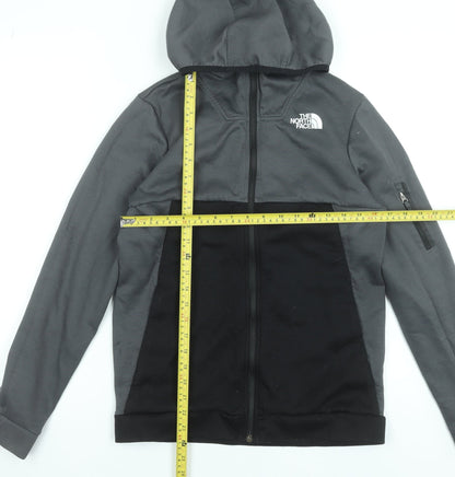 Boys UK Size 18-20 Years The North Face Grey Full Zip Hoodie