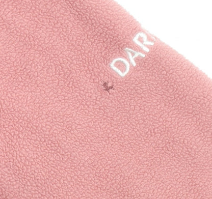 Dare 2B Girls Pink Fleece 1/4 Zip Pullover Sweatshirt 7-8 Years