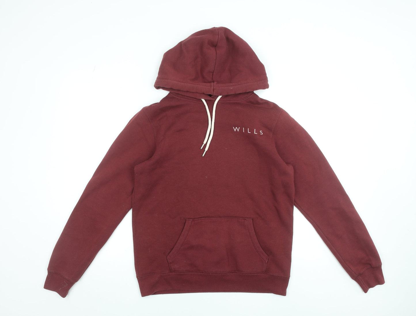 Womens UK Size 12 Jack Wills Red Pullover Hoodie