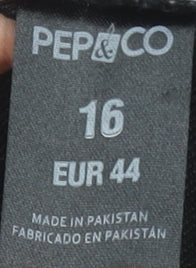 Womens UK Size 16 Pep&Co Regular Fit Chino Shorts