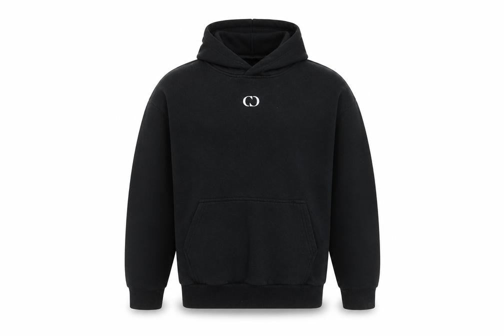 Mens UK Size S Criminal Damage Black Pullover Hoodie