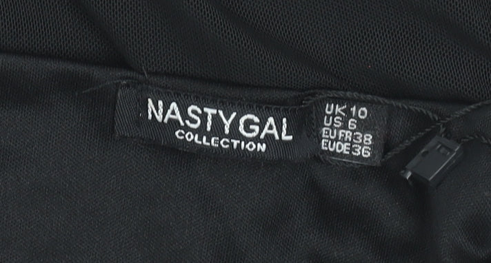 Womens UK Size 10 Nasty Gal Bodycon Dress