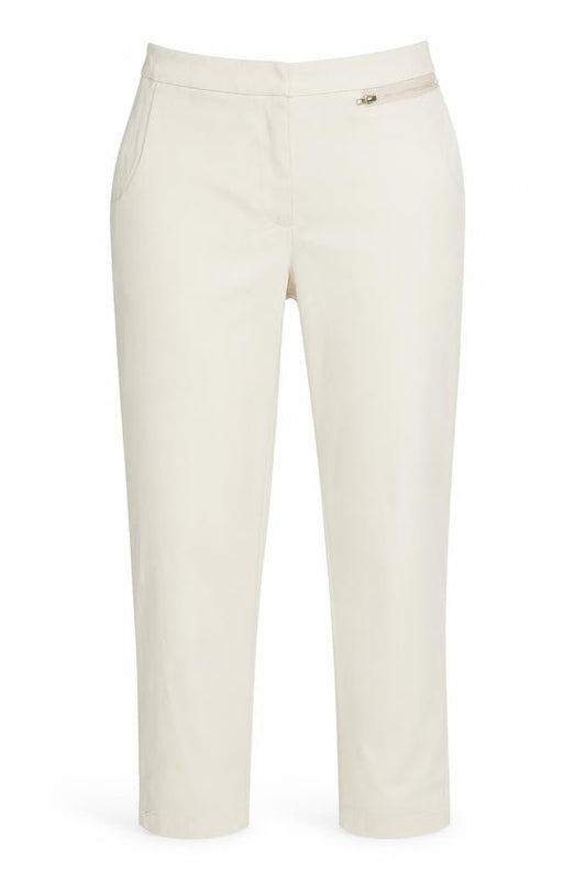 Womens UK Size 8 Missguided Slim Fit Casual Business Beige Trousers
