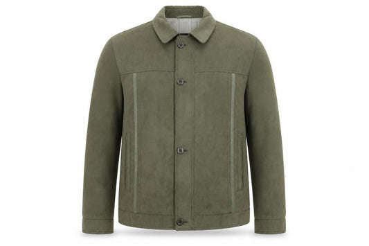 Mens UK Size 54 Jupiter Green Bomber Jacket